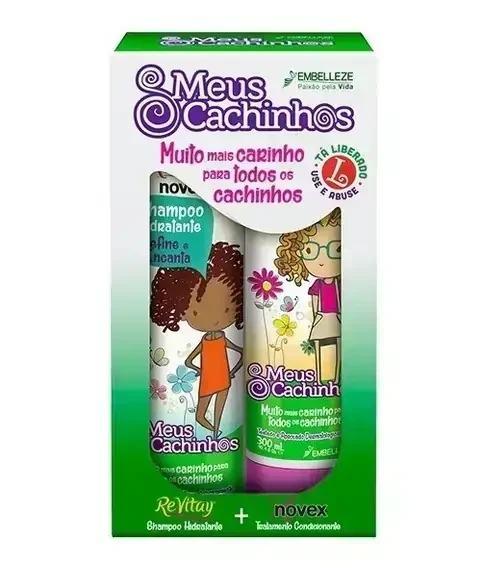 Kits Shampú y acondicionador meus cachinhos