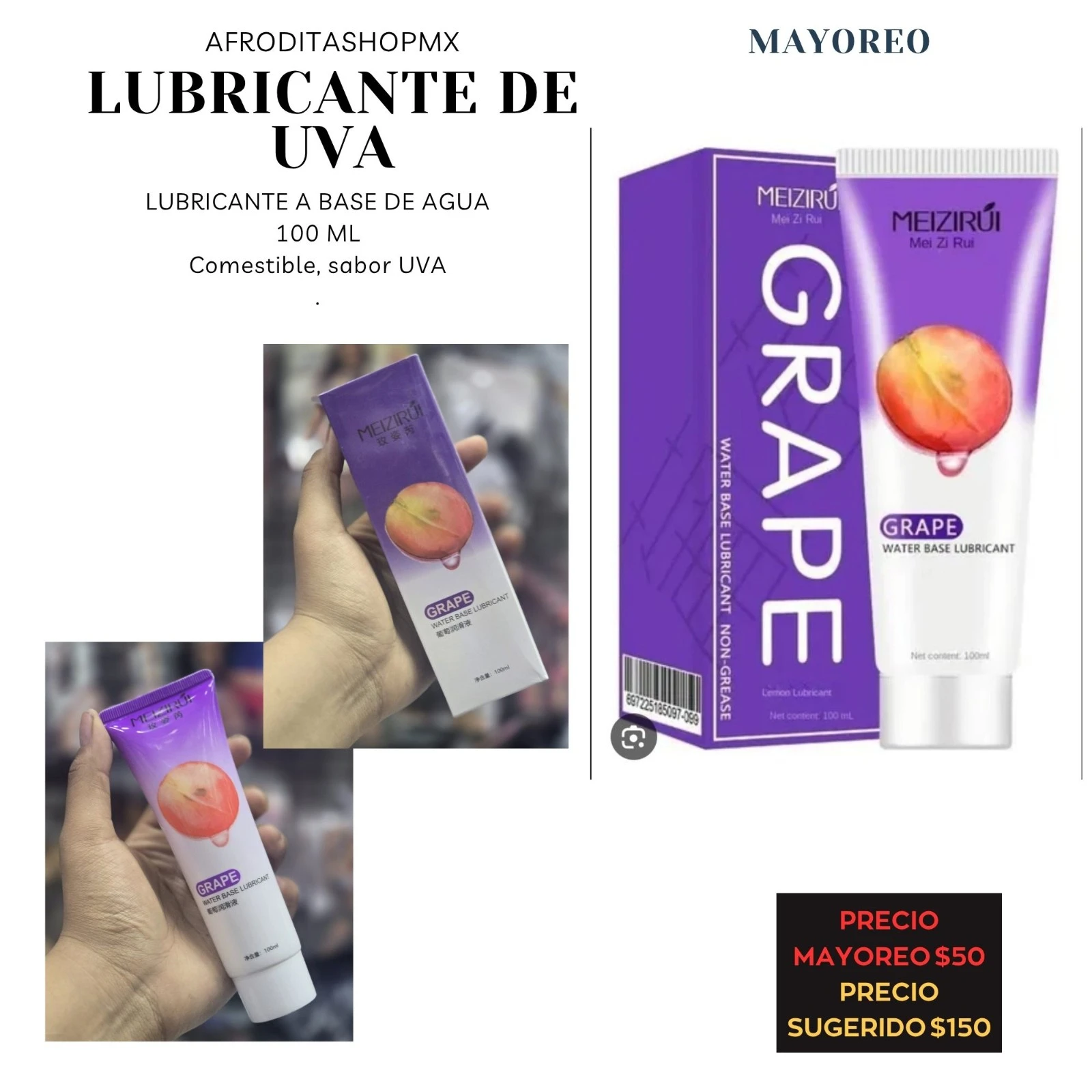 LUBRICANTE DE UVA