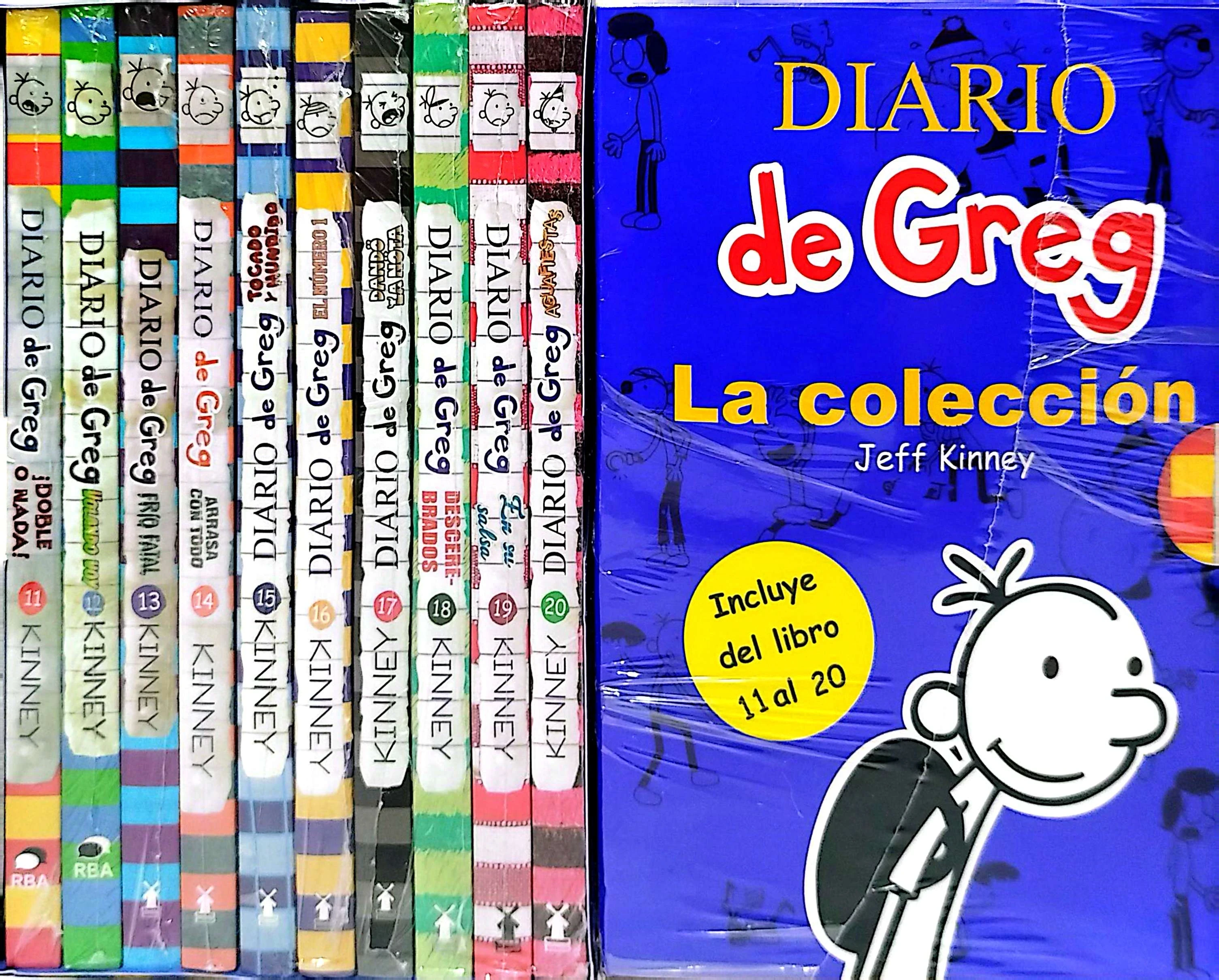 CAJA DIARIO DE GREG DEL 11 AL 20 AZUL 