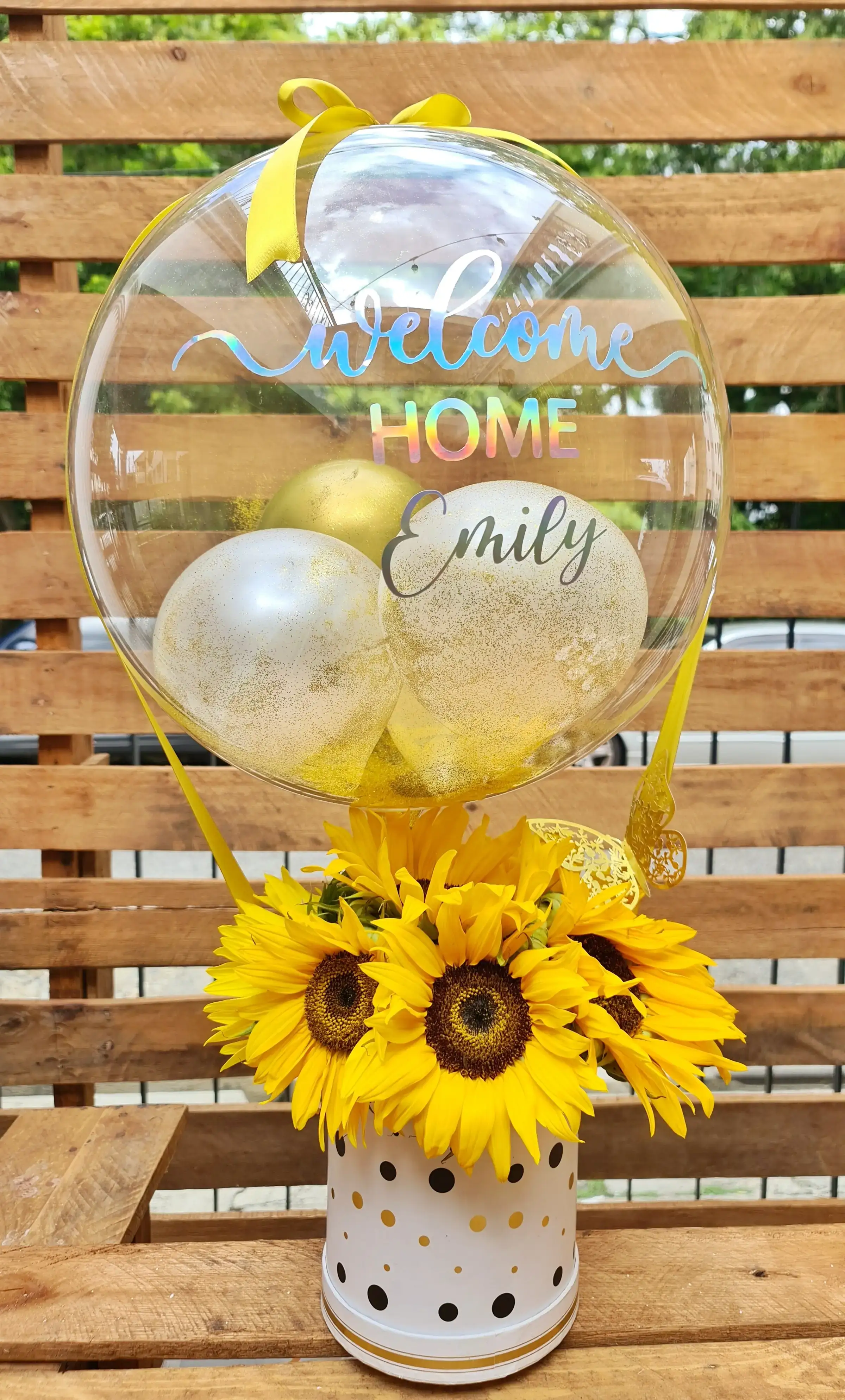 Sunflowers box 
