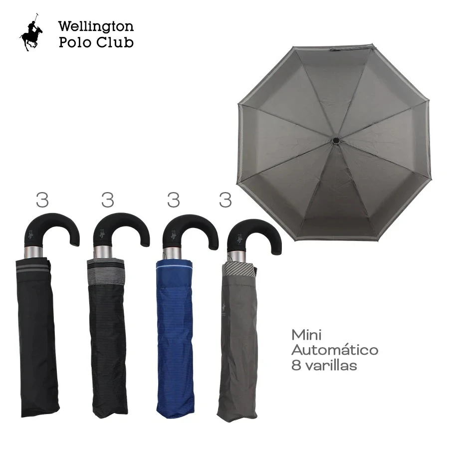 PARAGUAS AUTOMATICO WELLINGTON POLO