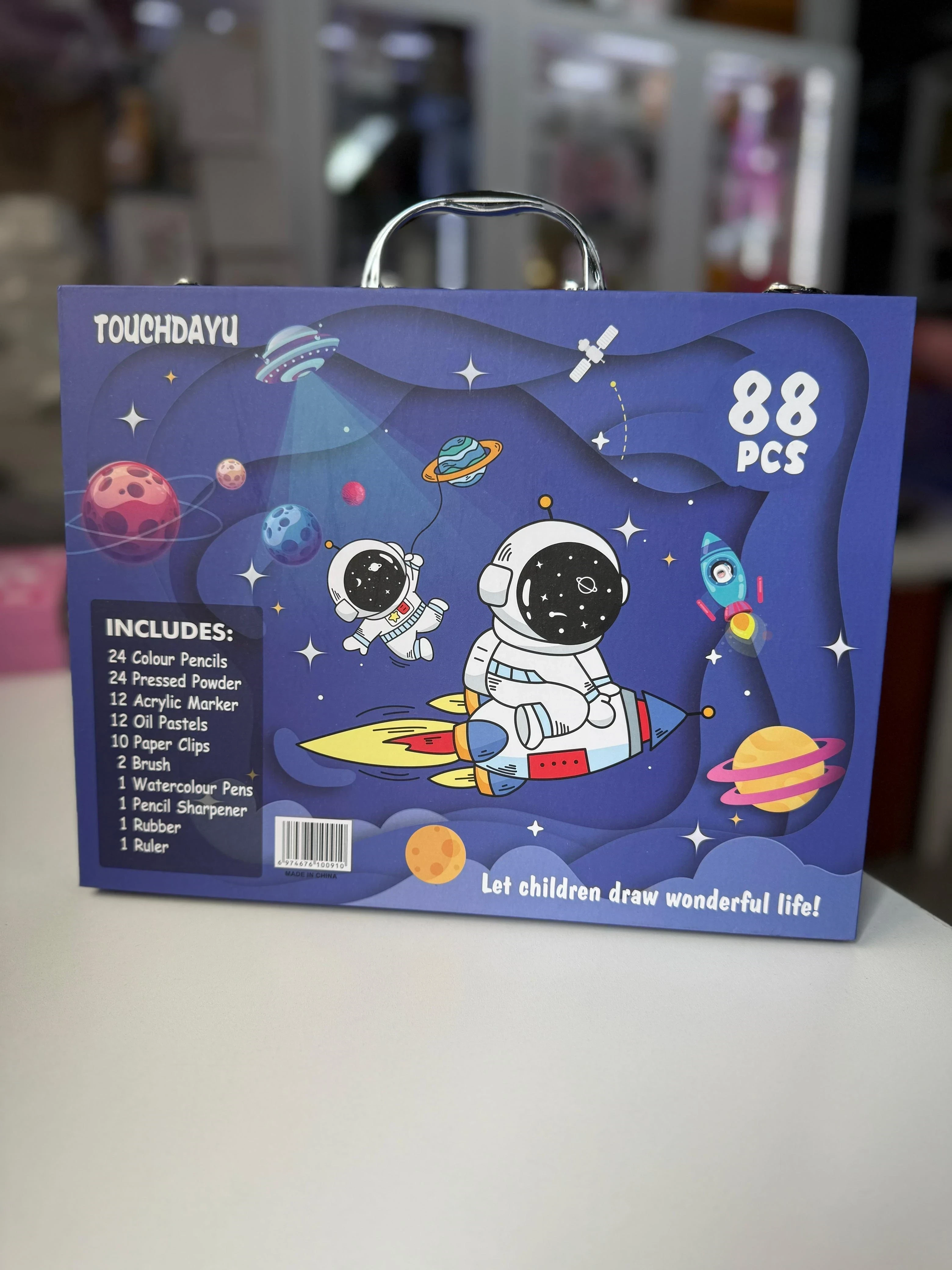 SET DE ARTE UNICORNIO/ASTRONAUTA 3
