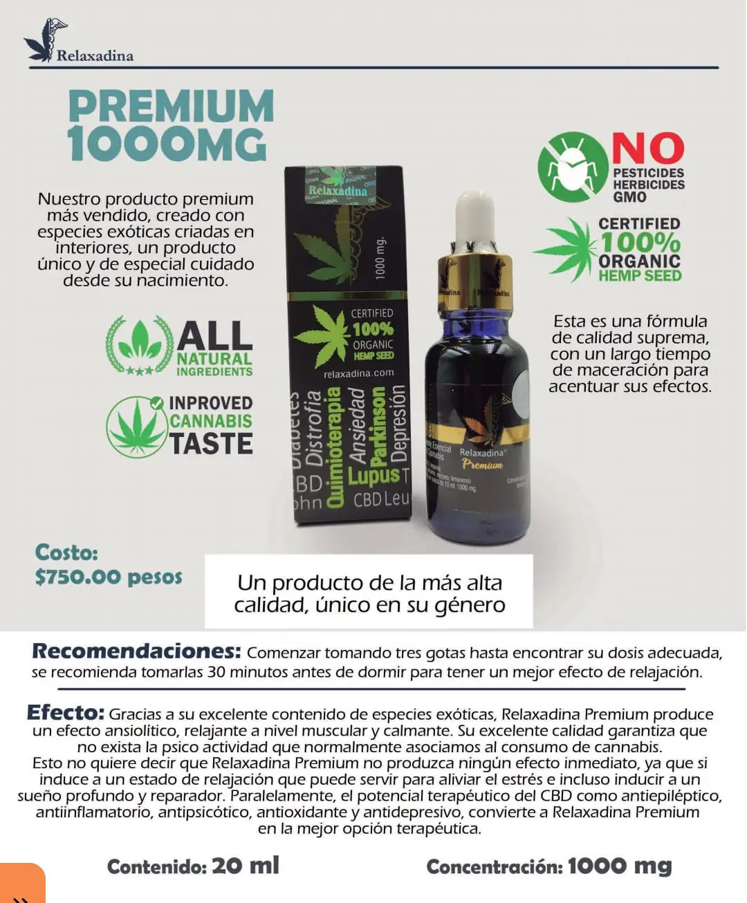 CBD Premium 1000 mg 3