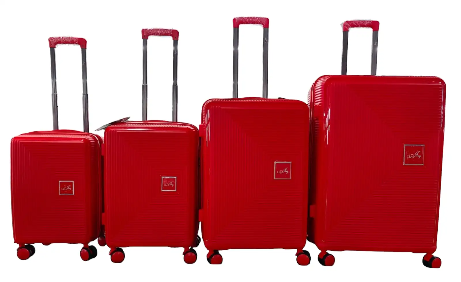 Set de 4 Piezas color Rojo 