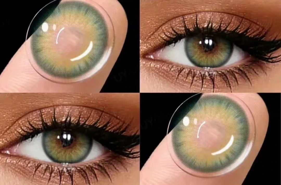 Lentes de contacto - Referencia: EMERALD GREEN -  Sin bordes  2