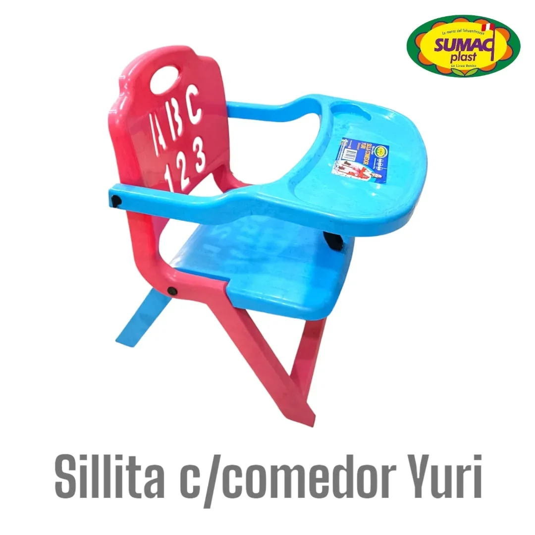 Sillita c/comedor Yuri 