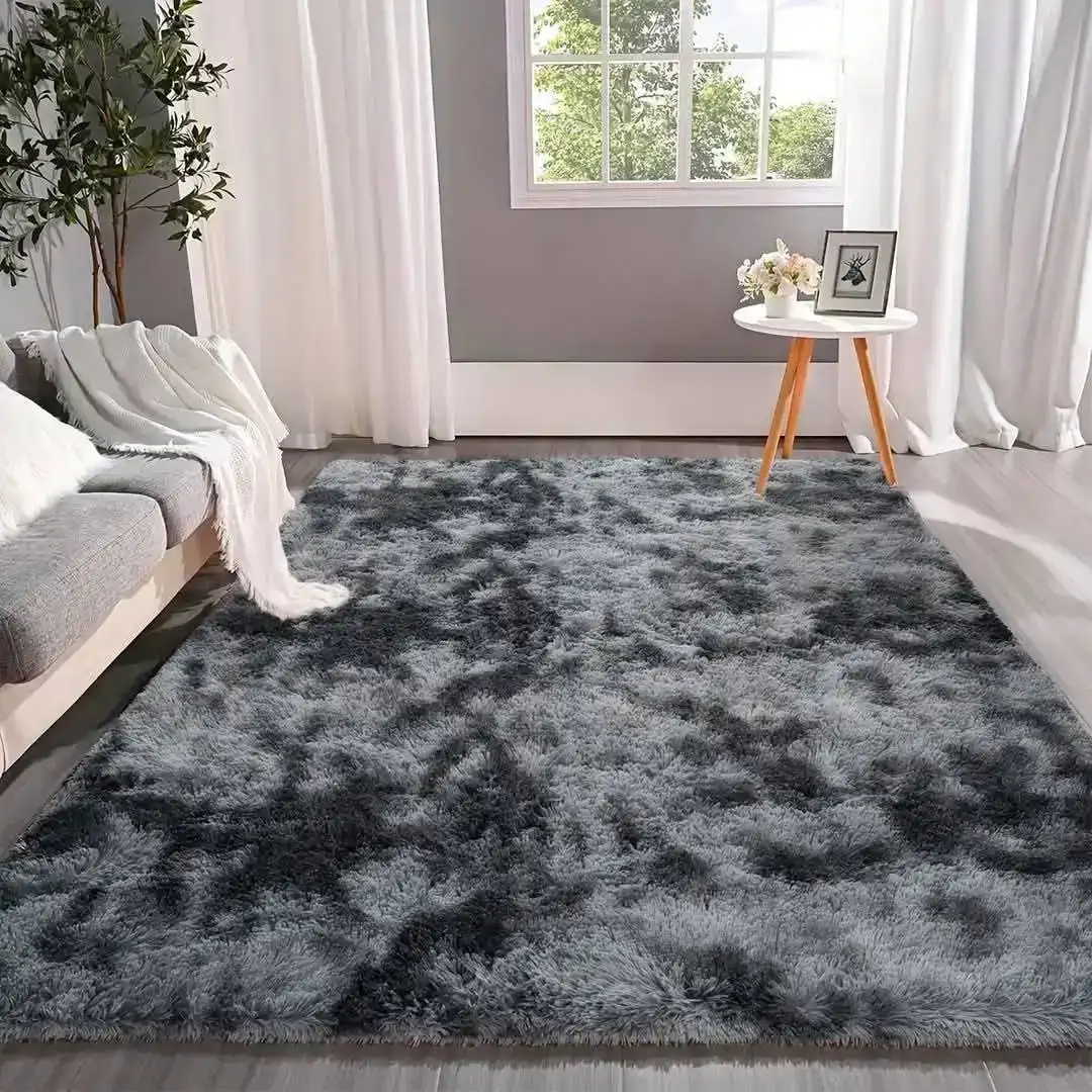 Alfombra de peluche grande
