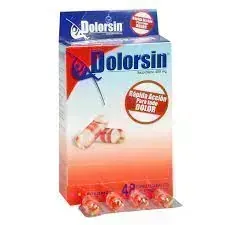 DOLORSIN 400 MG X 48 CAPS IBUPROFENO NOVAMED