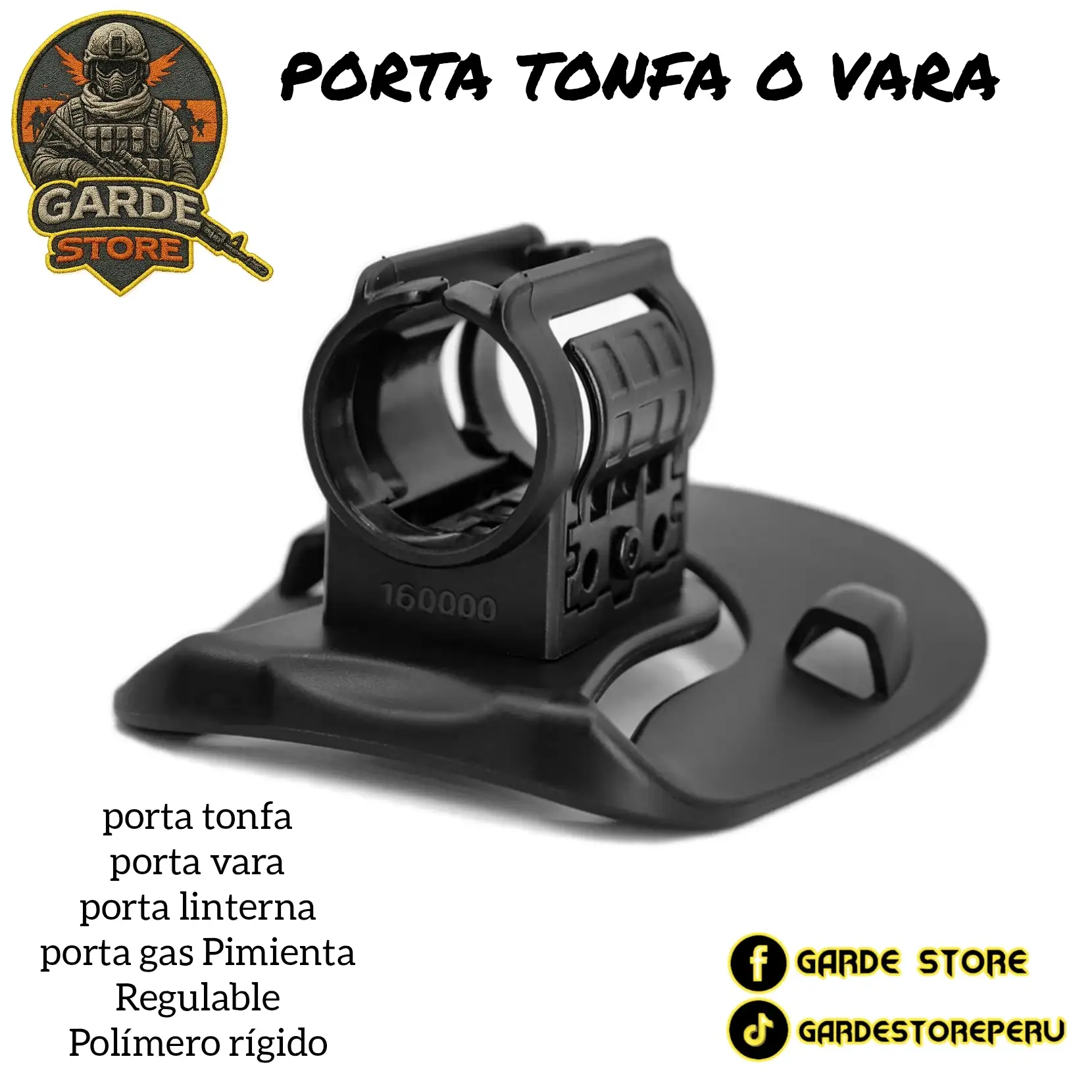 PORTA VARA O PORTA TONFA 
