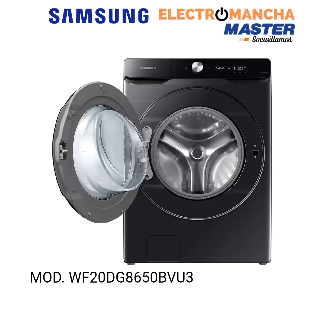 LAVADORA SAMSUNG WF20DG8650BVU3 20 KILOS 1000 RPM CLASE A 5