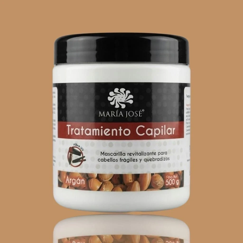 Tratamiento Capilar 500g Argán (Revitalización) María José