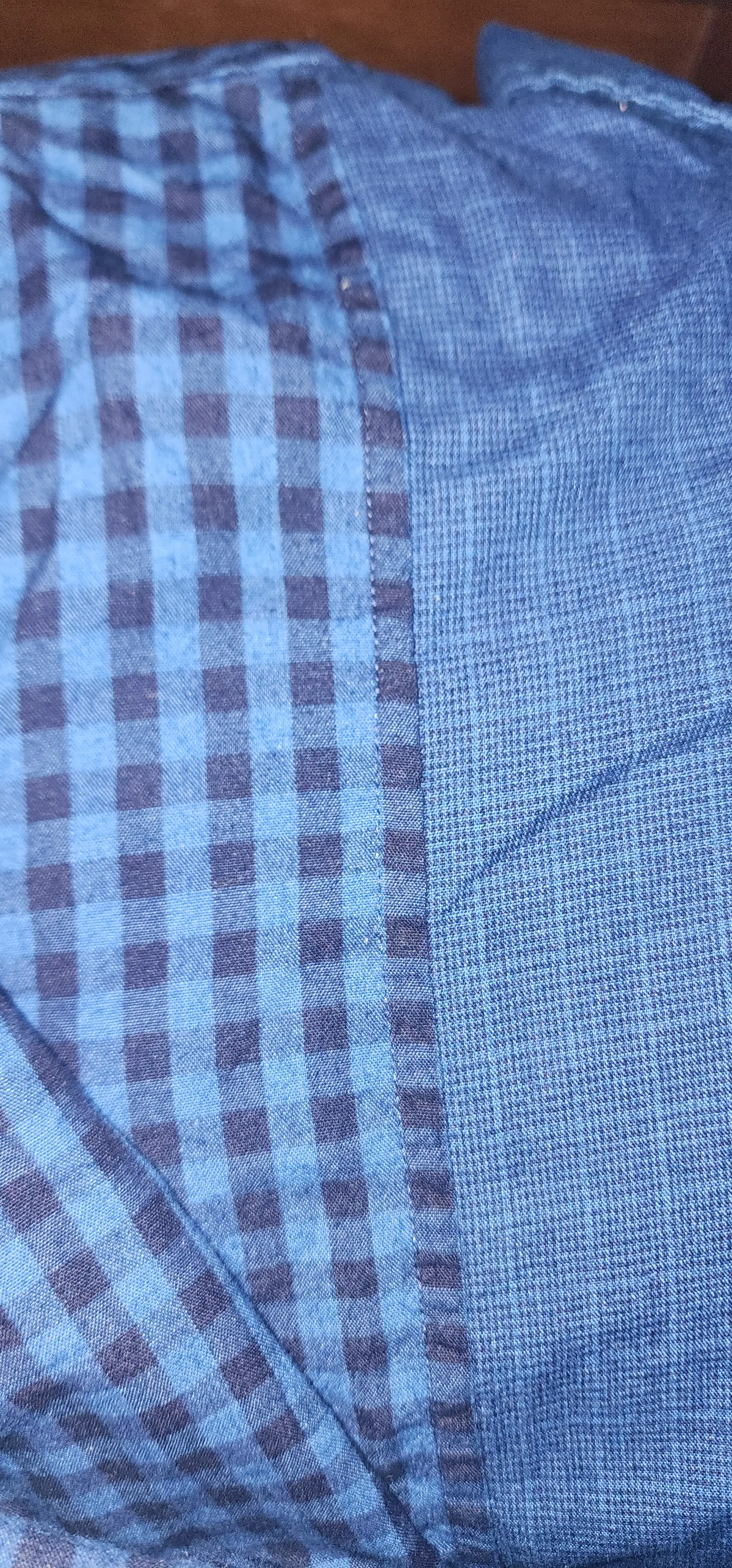 Camisa manga a cuadros 4