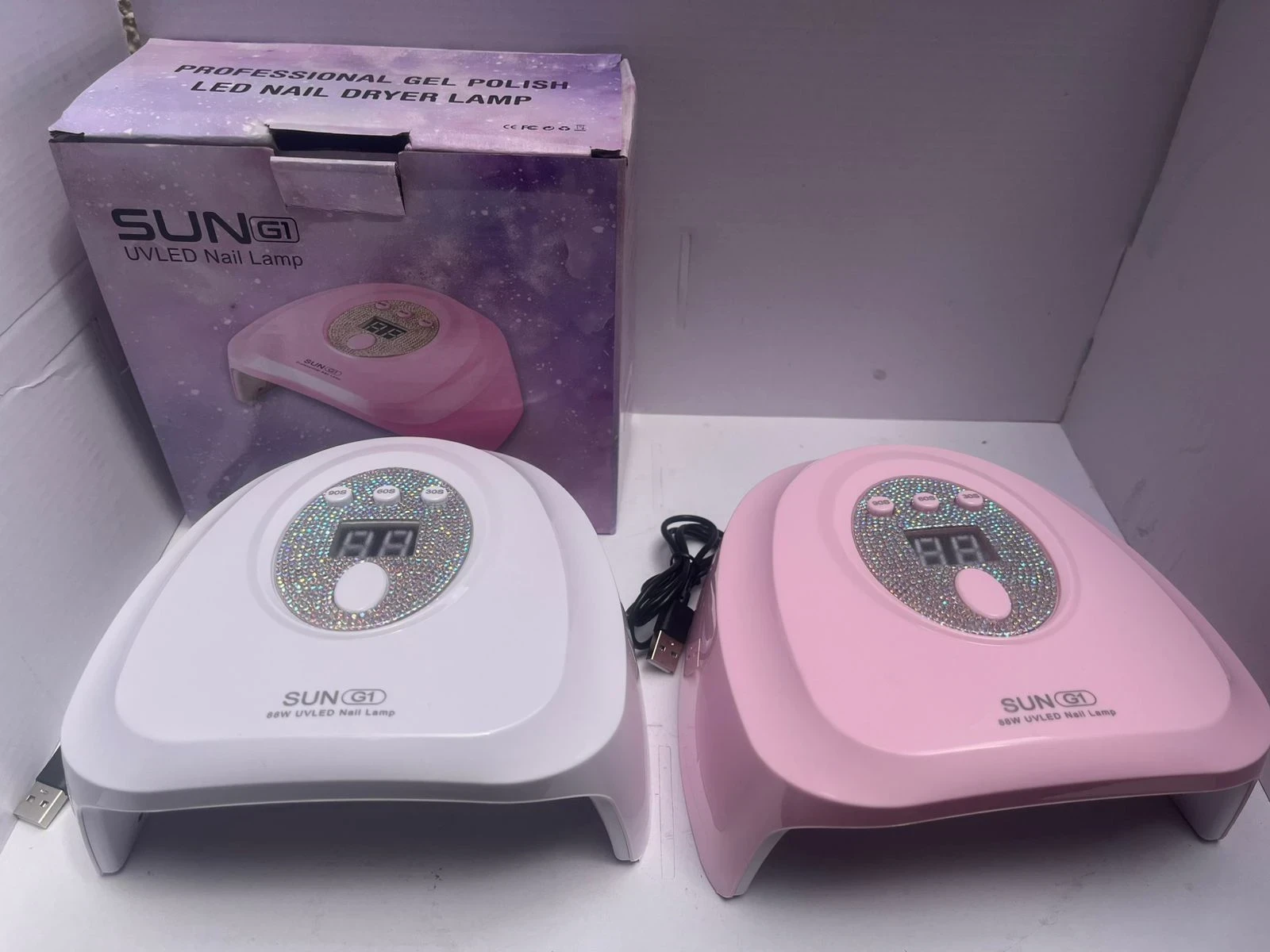 lampara de uñas 88 watt g7