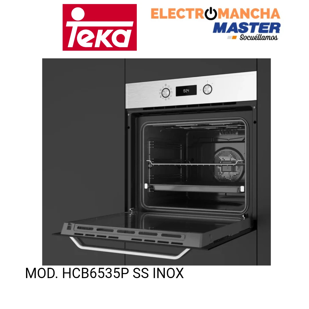 HOENO  TEKA HCB 6535 P SS INOX PIROLITCO 70 LITROS A+ 6