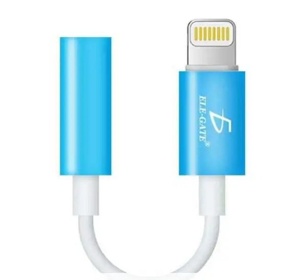 Adaptador Cable iPhone iOS Lighting A 3.5mm 