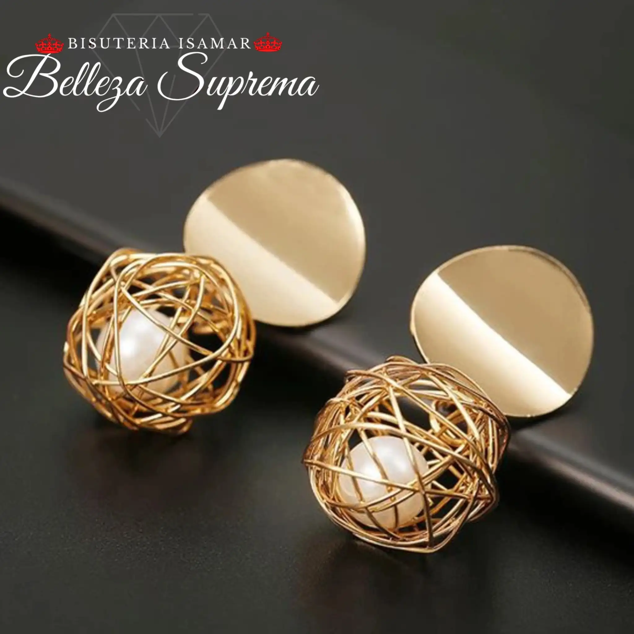 ARETES COLGANTES NIDO 3