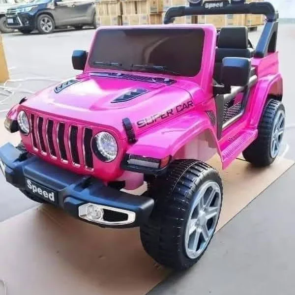 Carro Eléctrico Jeep Super Car Llave de Encendido Control Remoto 1 a 8 años 5
