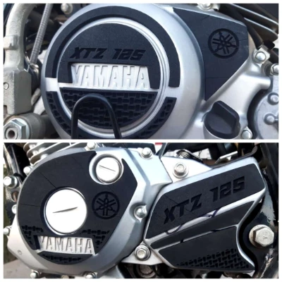 ES Xtz 125 protector de carcaza motor / aislante de calor microporo adhesivo