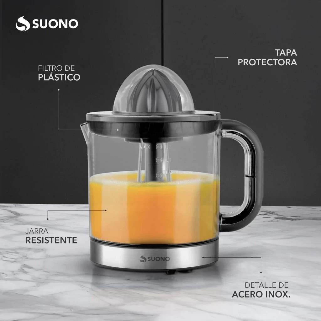 Exprimidor de Jugos Suono Pico Vertedor 1.2L