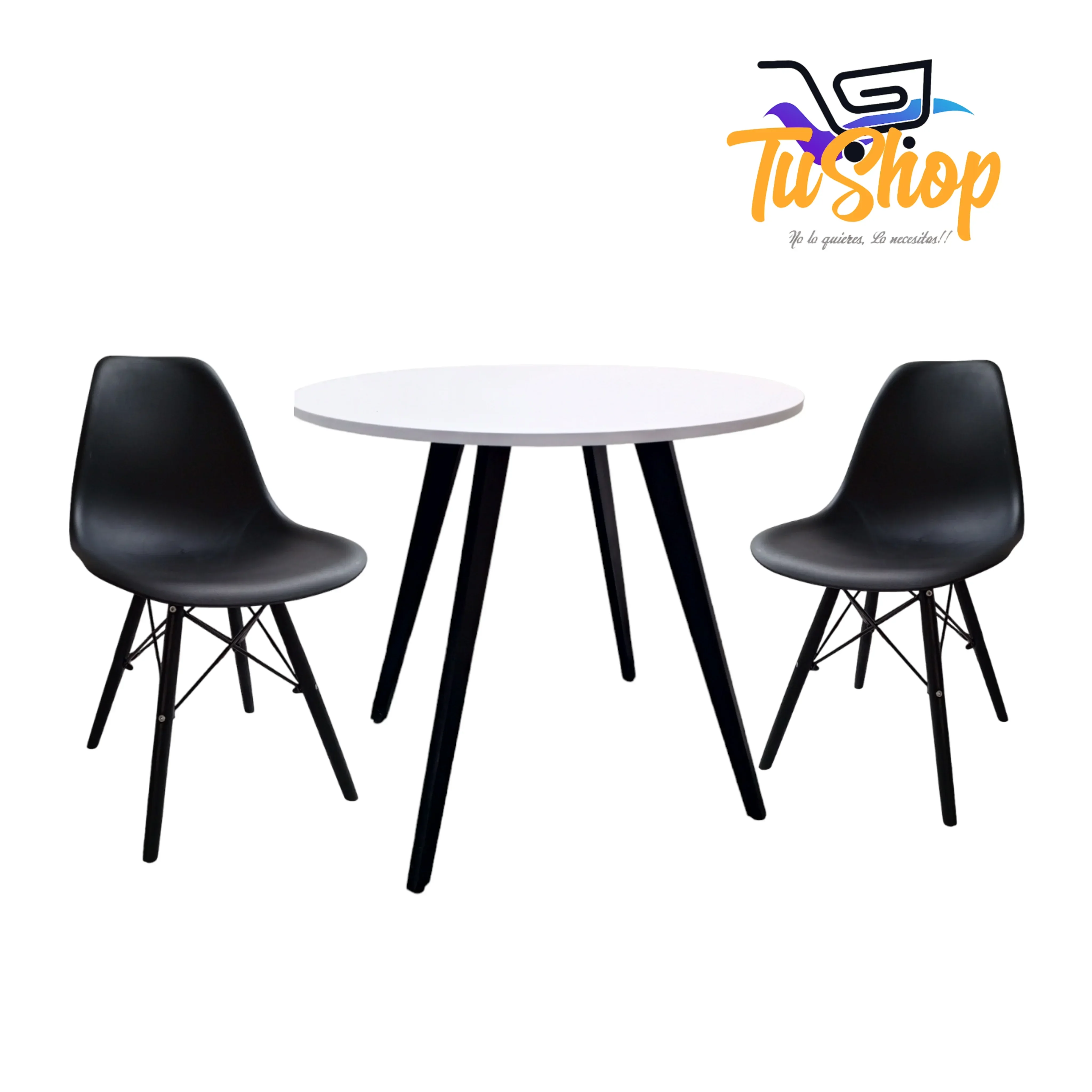 Juego Comedor Nordico 2 Puestos  3
