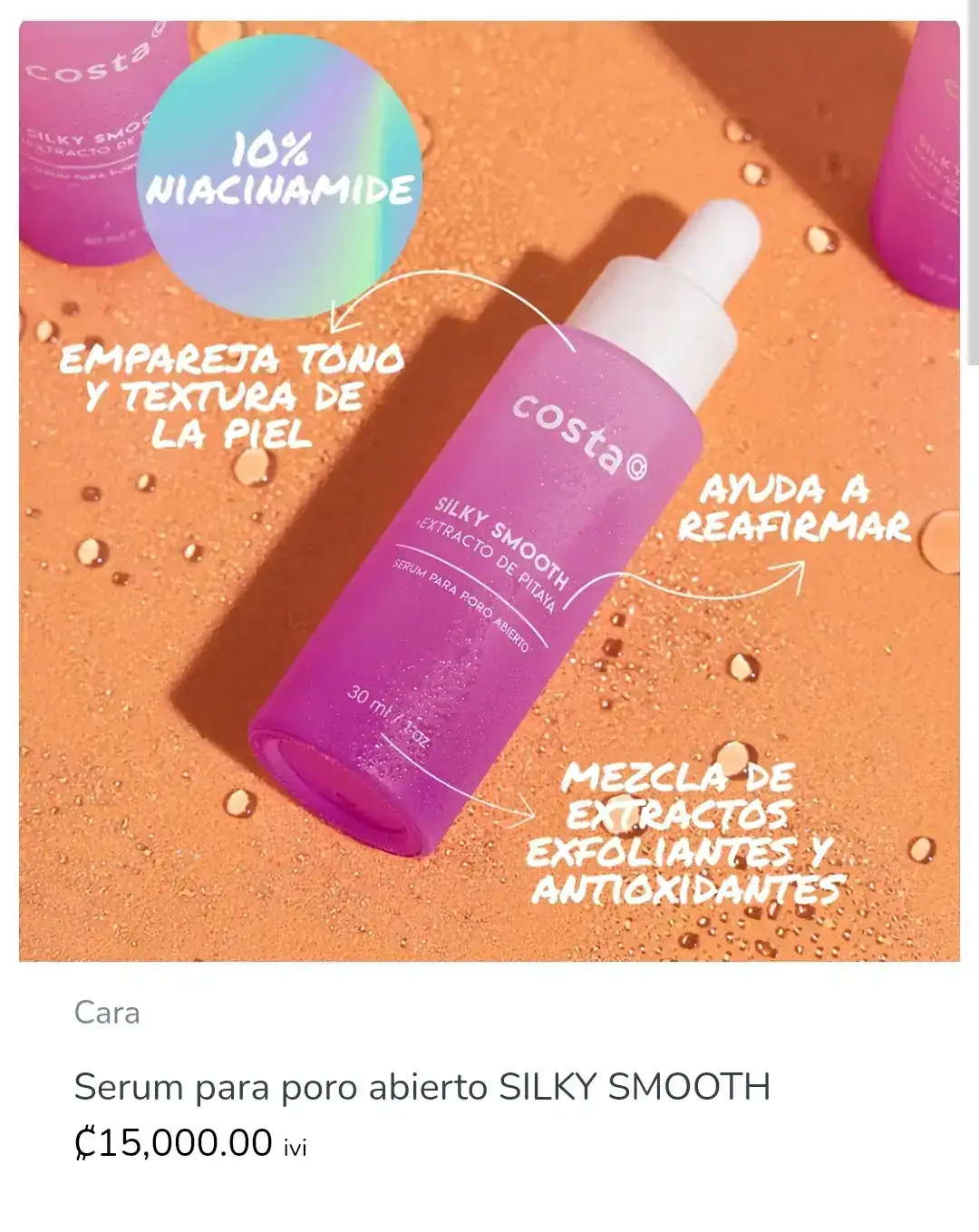 Serum Silky Smooth estracto de Pitaya 2