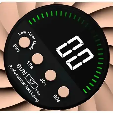 Lámpara para Uñas 268W UV/57Led. Modelo: SUNS7 4