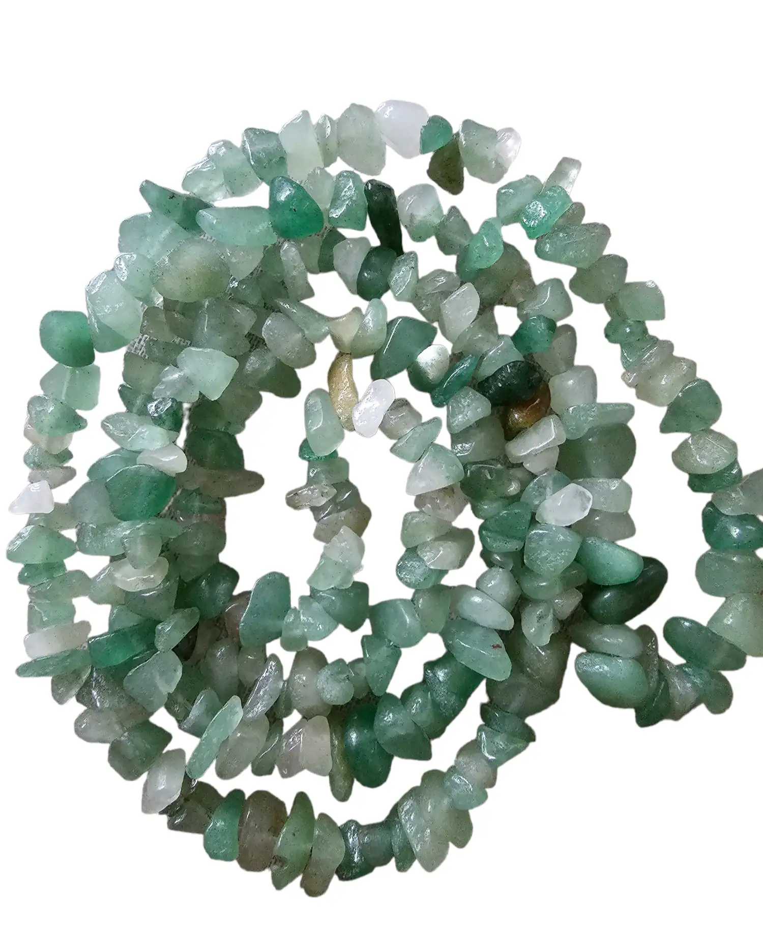 Piedra chip jade verde