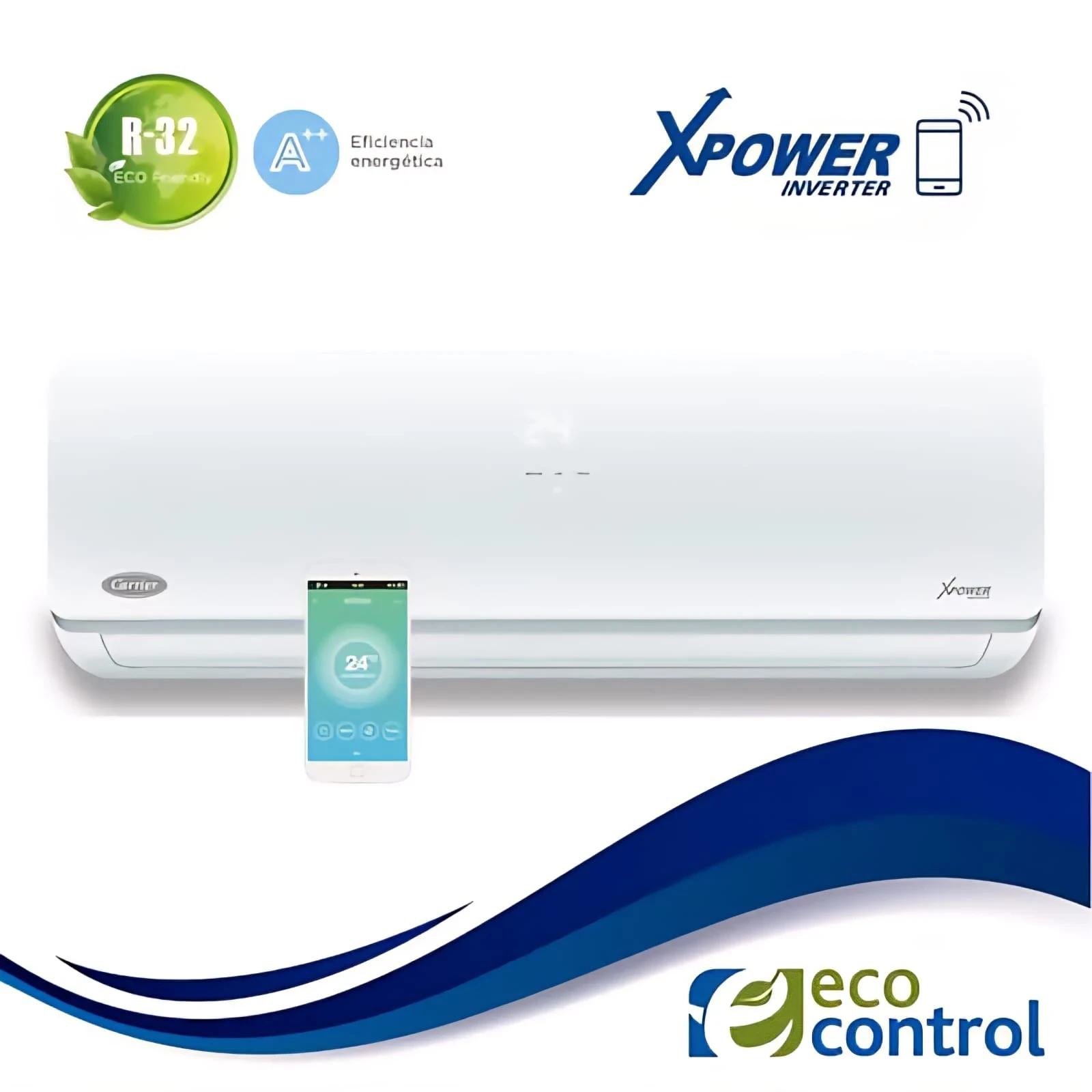 AIRE ACONDICIONADO CARRIER XPOWER 6400W INVERTER FRIO/CALOR