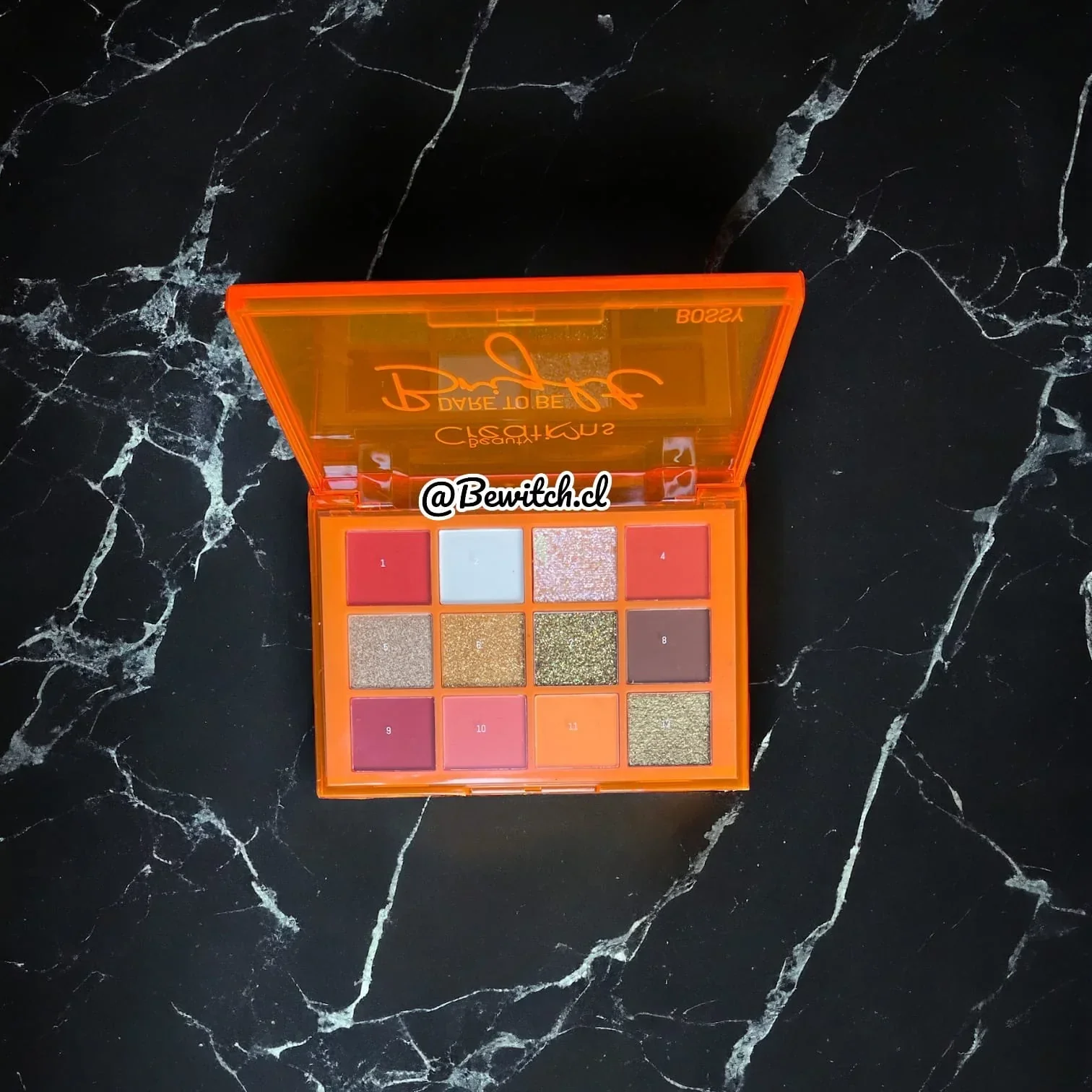 Paleta Tonos Neon Naranja - Beauty Creations 2