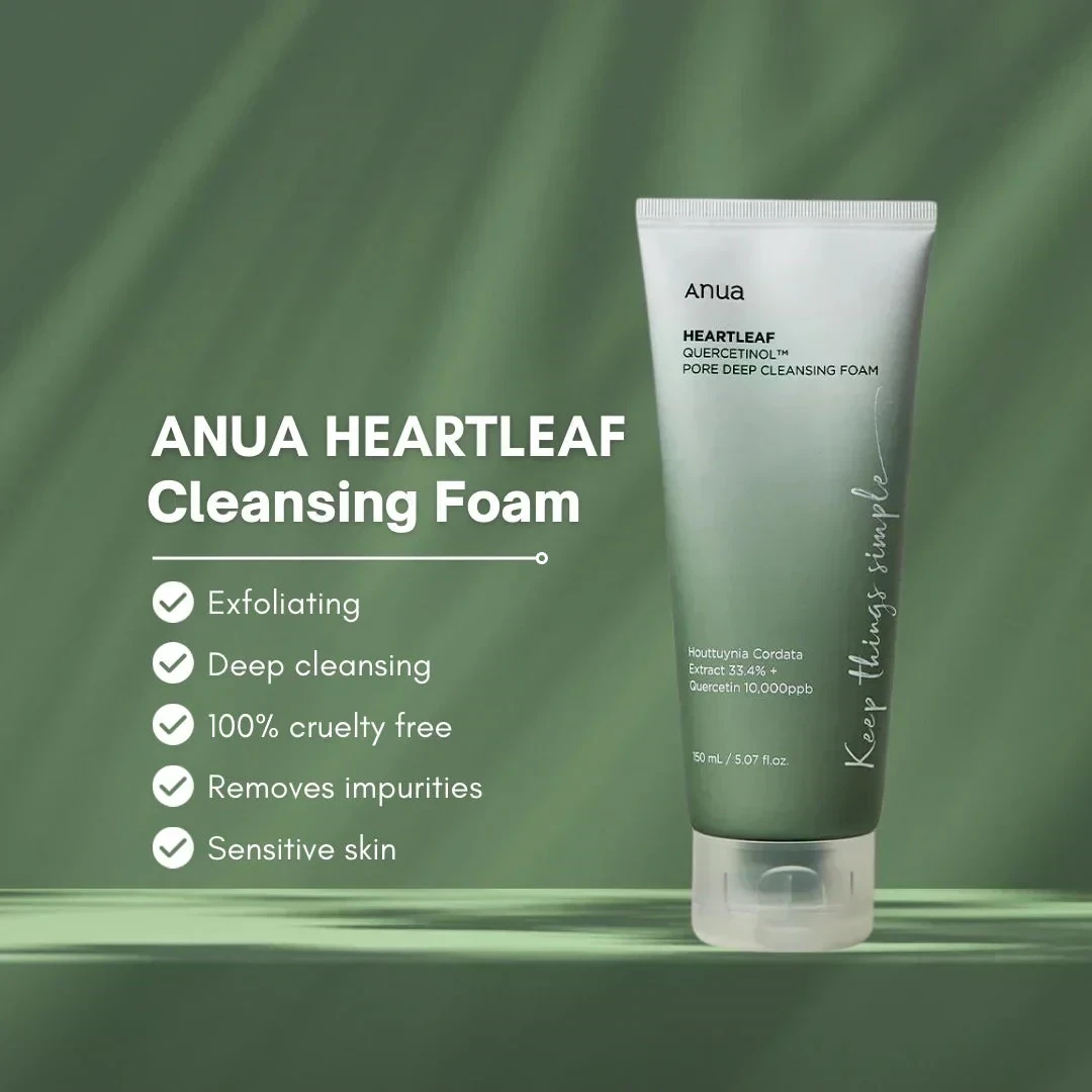 Anua - Heartleaf Quercetinol Pore Deep Cleansing Foam [2024 Version - 150ml] 2