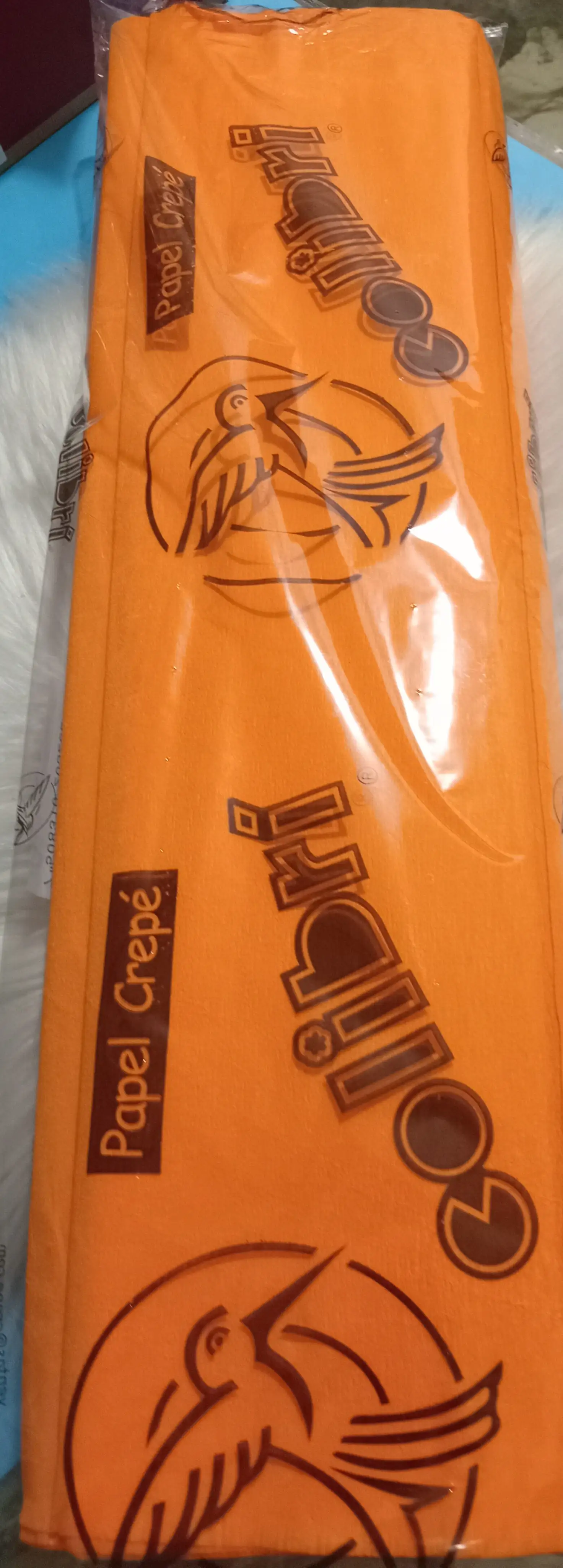Pliego de papel crepe