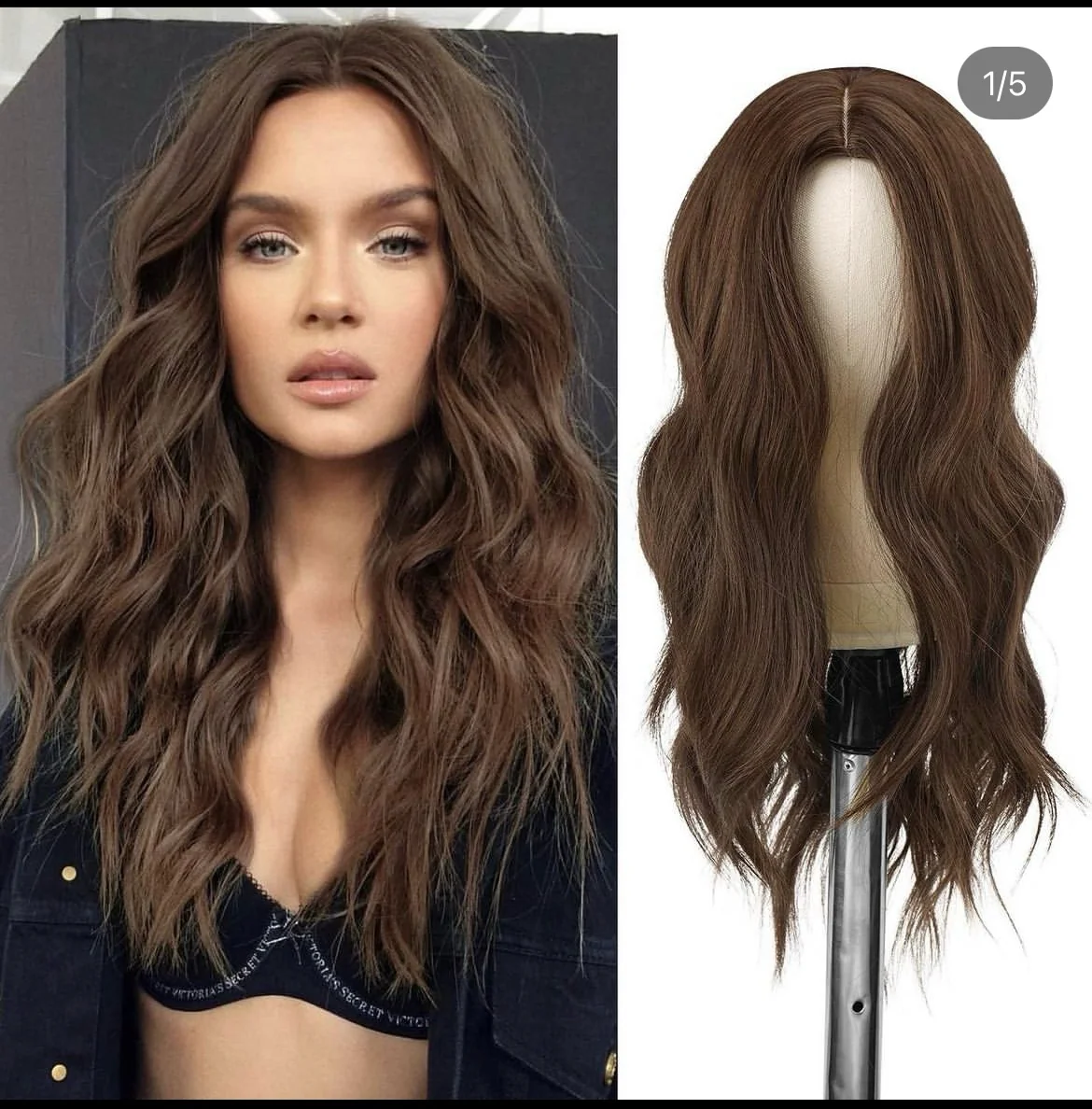 Peluca Brown 18”