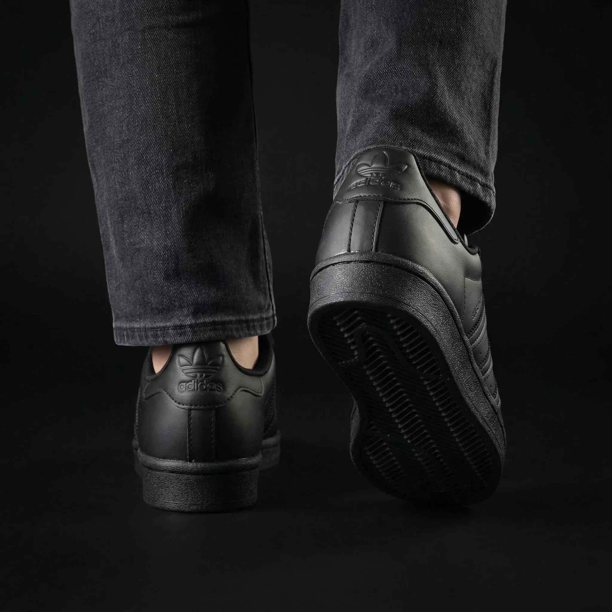 TENIS ADIDAS SUPERSTAR NEGRO 4