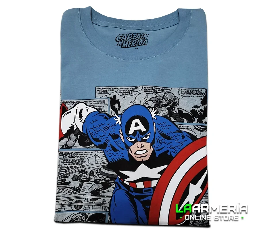 Capitán América (S-L-XL) 3