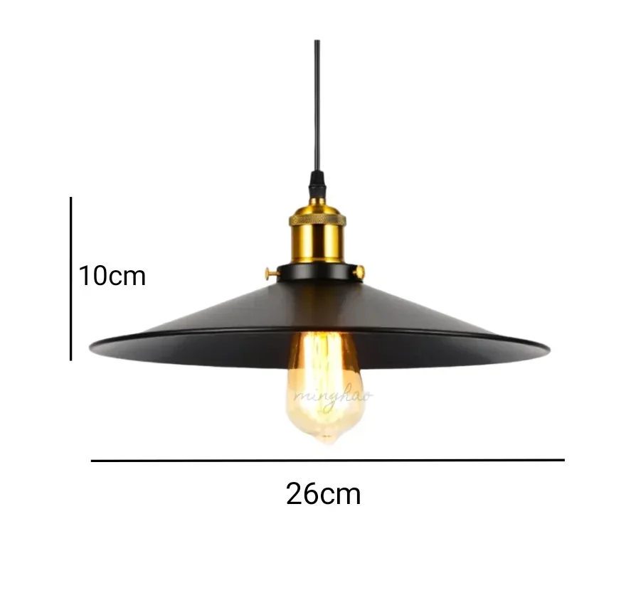 LAMPARA COLGANTE ASE 1L E27  4