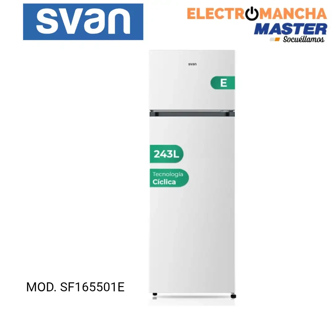 FRIGO 2 PUERTAS SVAN SF165501E CICLICO 1,61*55 E
