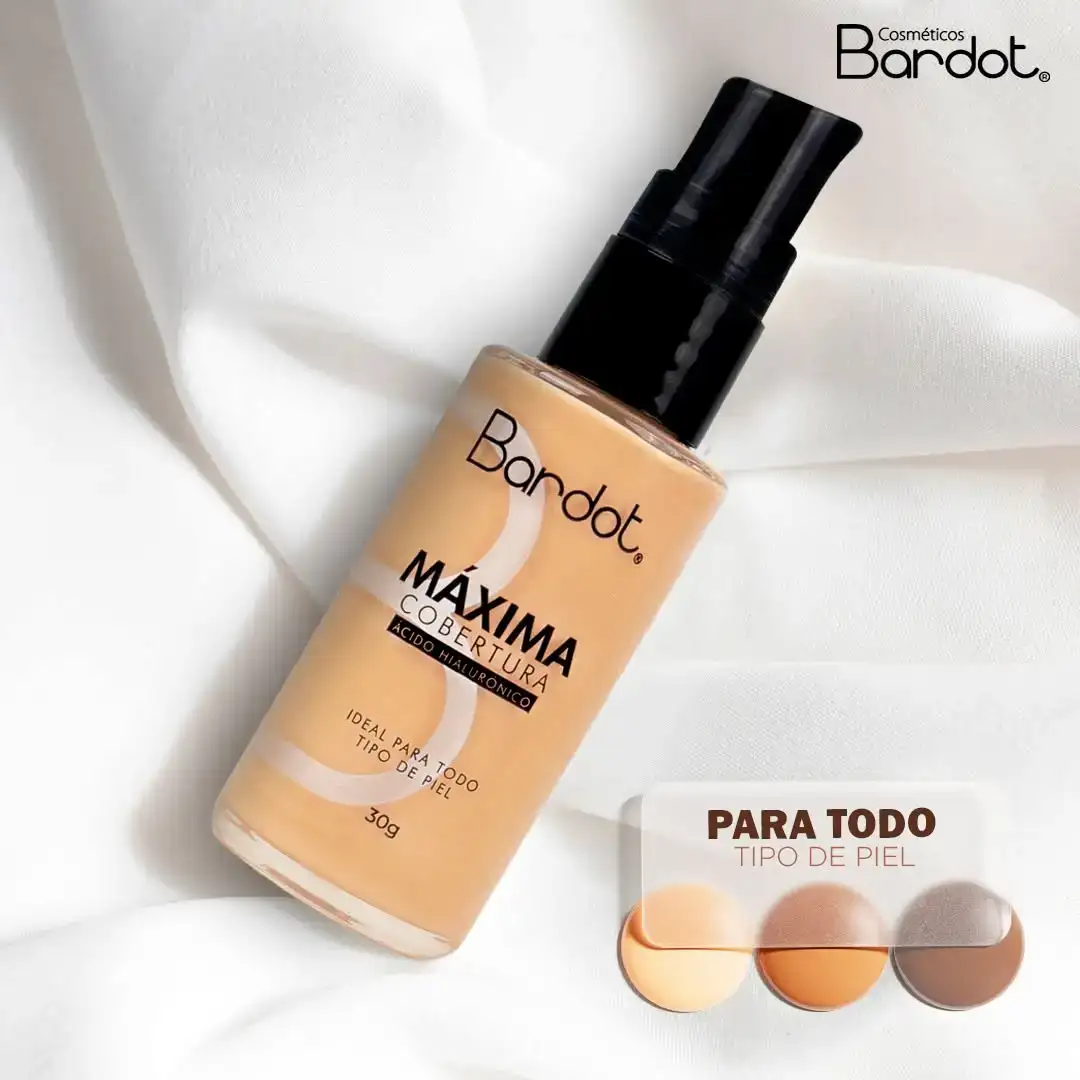Base Líquida Máxima Cobertura Bardot