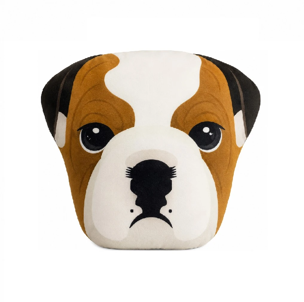 Cojín Pet Lover diseño Bulldog Inglés