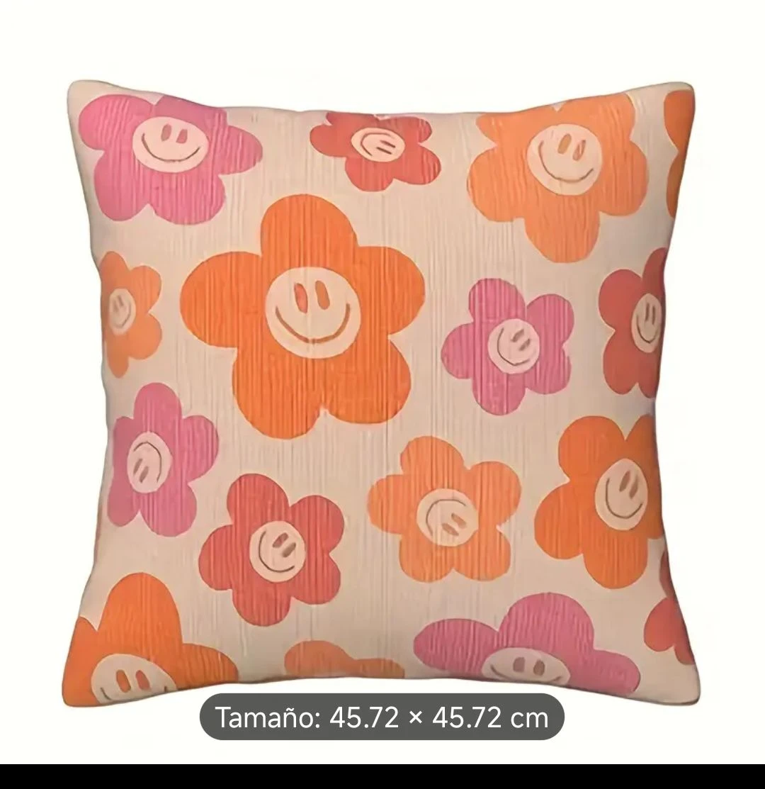 ALMOHADONES LINEA RUSTICO FLORES 5