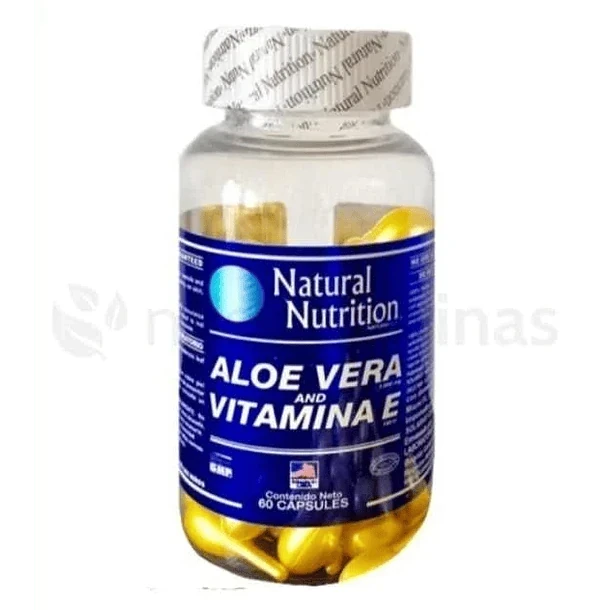Aloe Vera + Vitamina E x 60 Cápsulas 