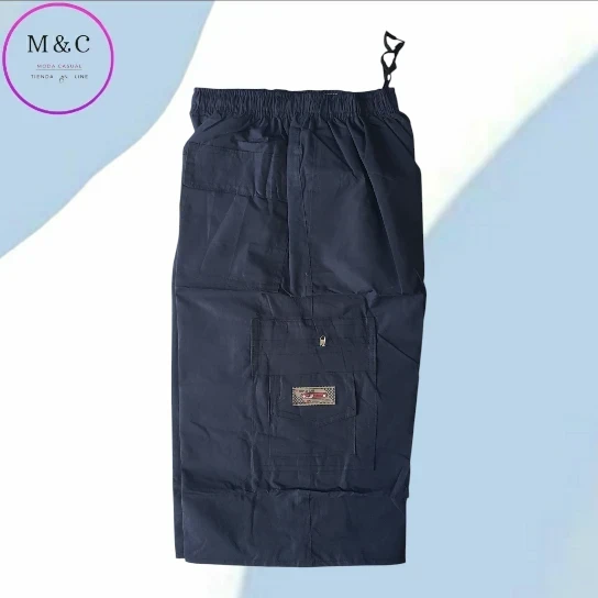Bermuda unitalla tipo cargo caballero  8