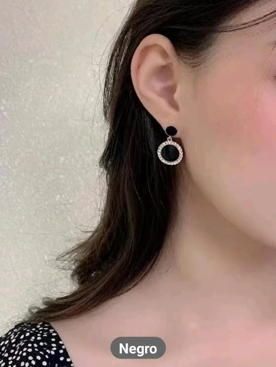 Pendientes largos redondos  2