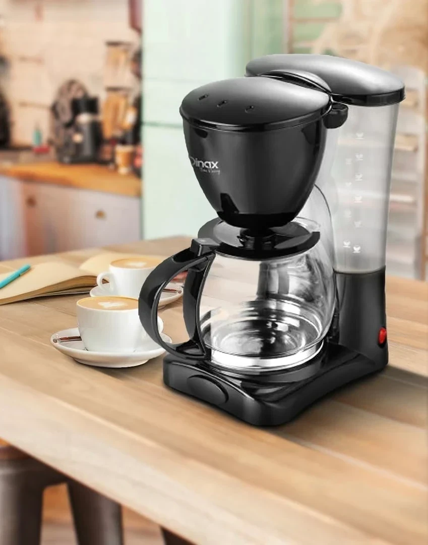 Cafetera Dinax 6 tazas, con filtro