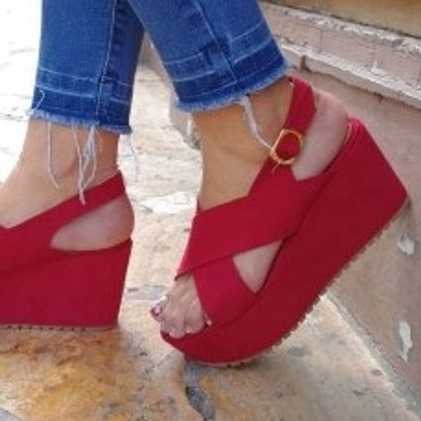 Faja cruzada rojo 