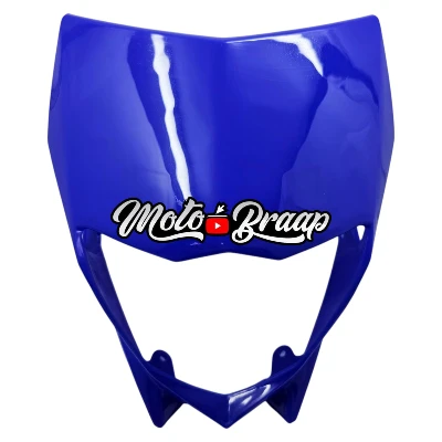 PL XTZ 125 Careta plastica Azul MTZ