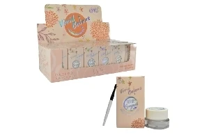 DELINEADOR BLANCO EN GEL USHAS VIVID COLORS CAJA COLOR PIEL.