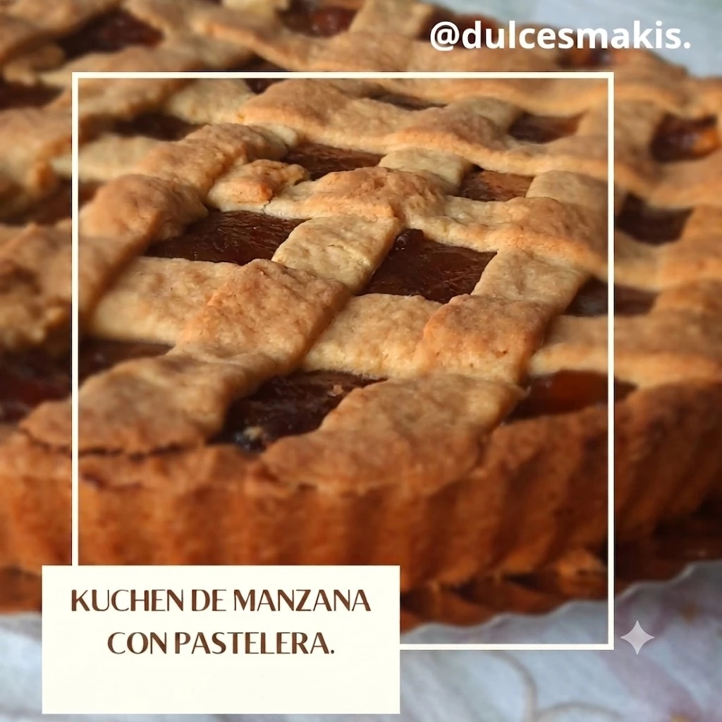 Kuchen de Manzana Con Pastelera.