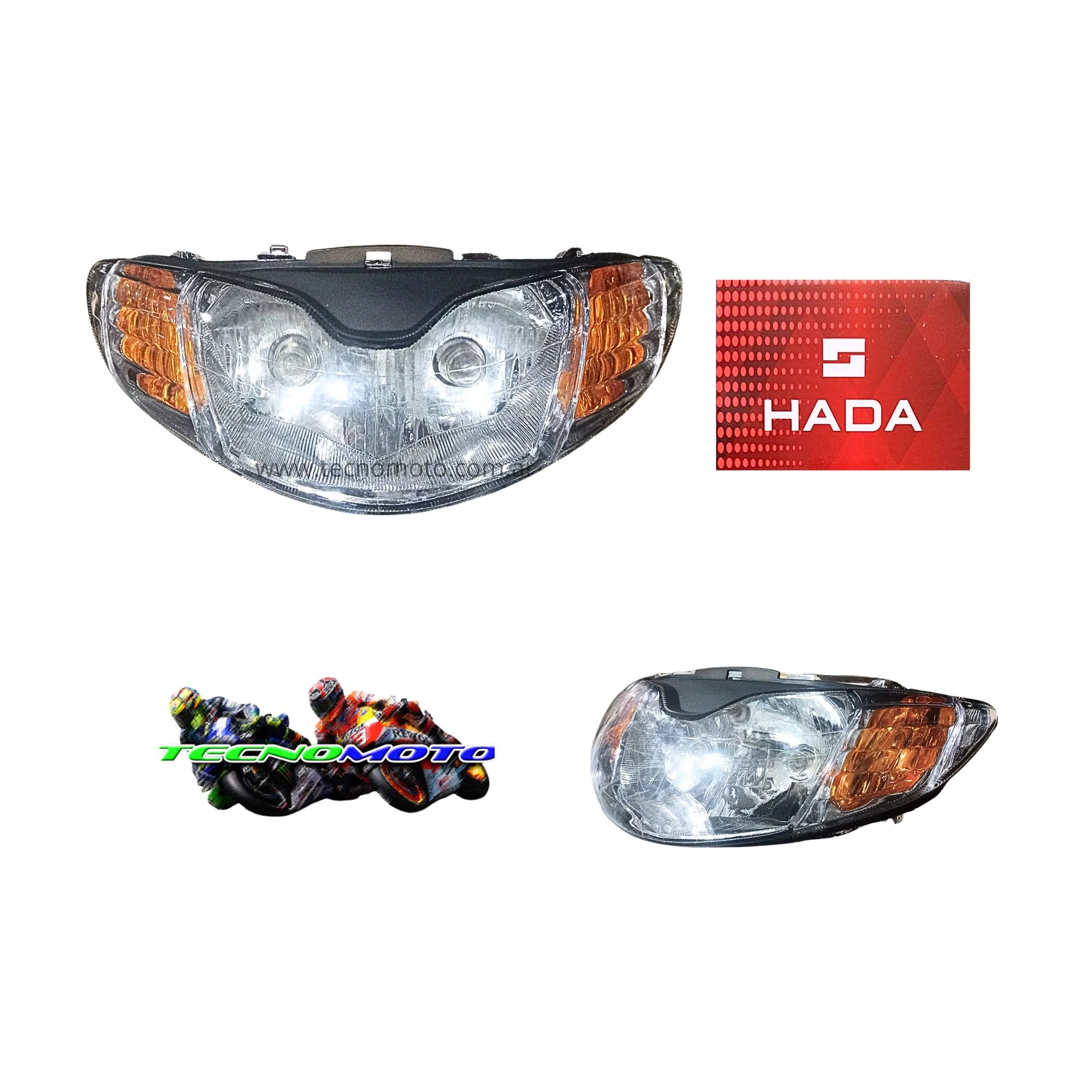 OPTICA DELANTERA CORVEN 110 MIRAGE/FUTURA -AMBAR -49657