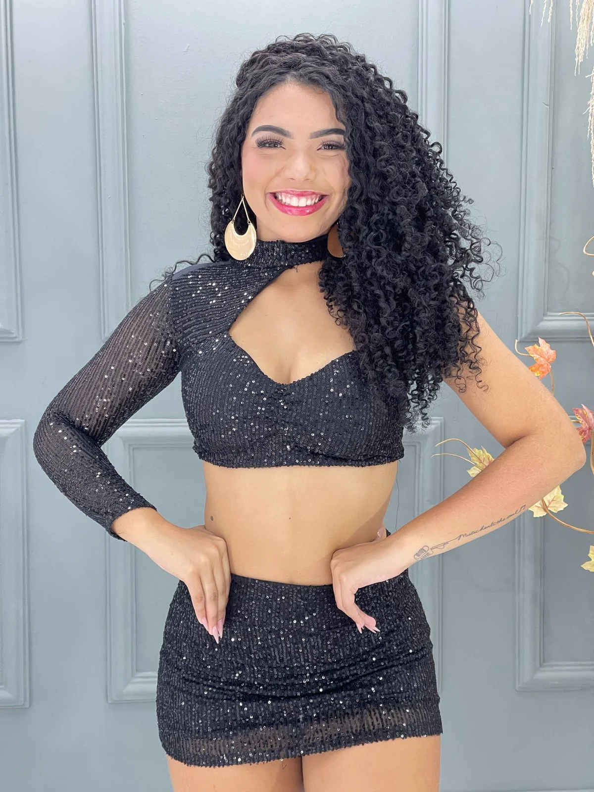 CONJUNTO DE LUXO ESMERALDA PAETE LANÇAMENTO BALADINHA✨ 9