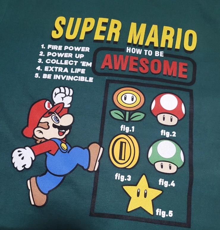 Mario Bros (S-M-L-XL) 2